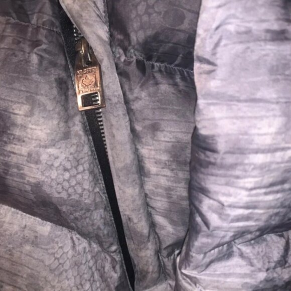 Nicole Benisti Puffer Down Jacket Marbled Grey XL - Picture 7 of 11